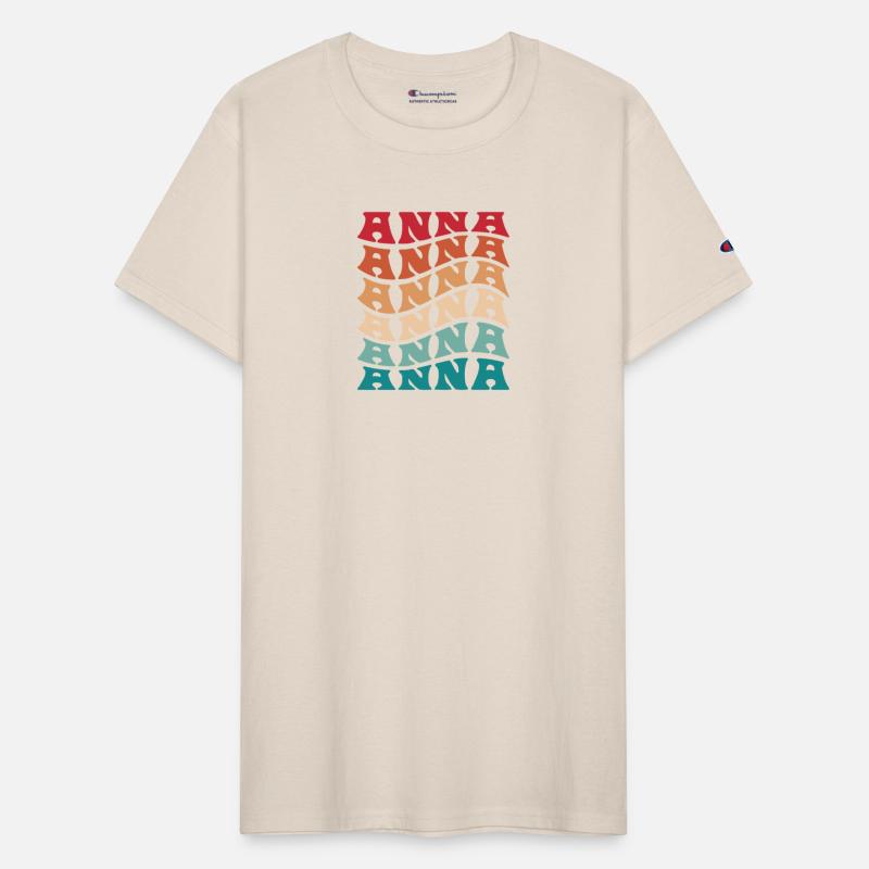 Funny Personalized Anna Name Themed Apparel