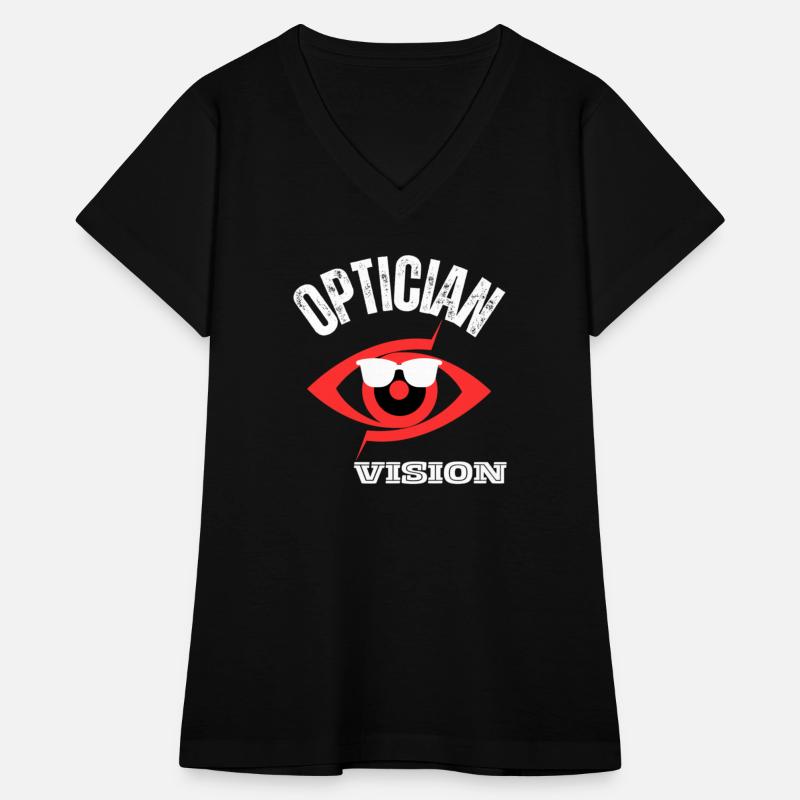 Funny Red Optician Vision Eyeglasses Eye Care Gift