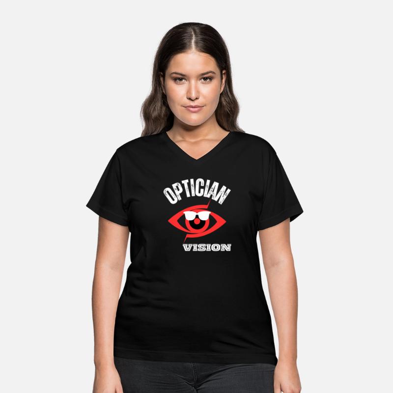 Funny Red Optician Vision Eyeglasses Eye Care Gift