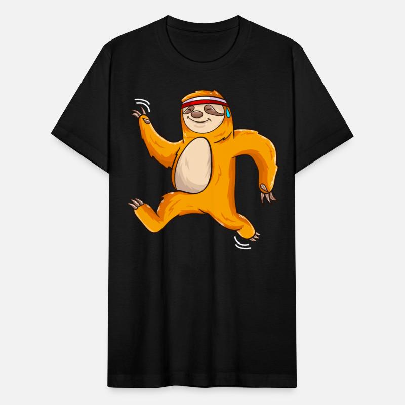 Funny Sloth Running & Sweating Headband Athlete