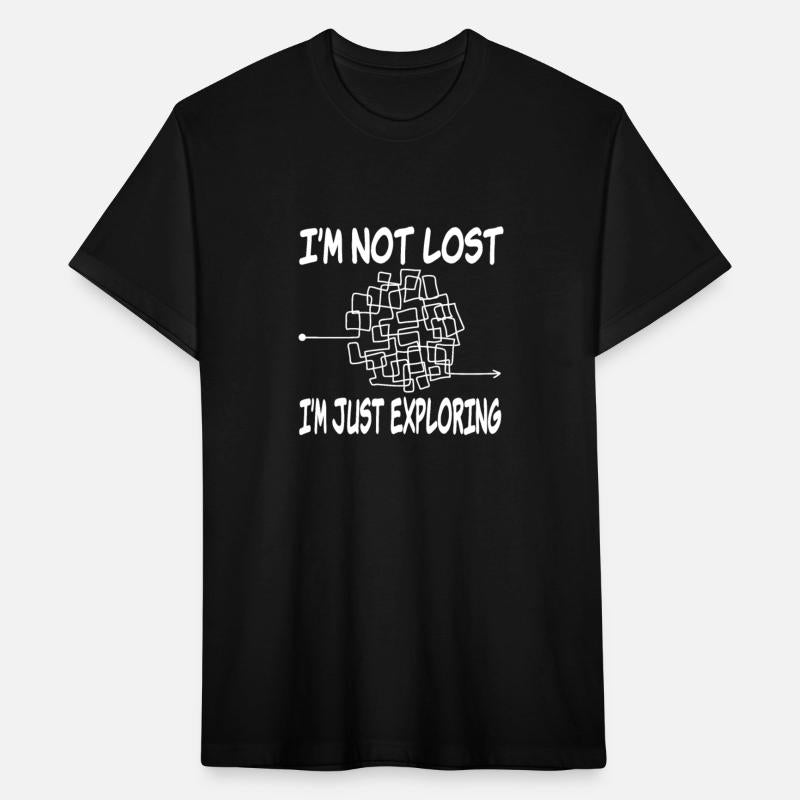 Funny Witty Life Quotes: I'm Not Lost, I'm Just Ex