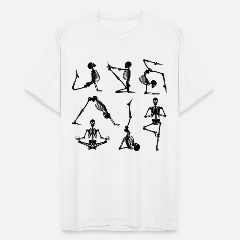 Funny Yoga Skeleton for a Yoga Fan