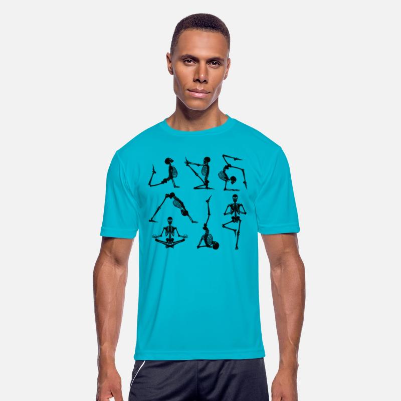 Funny Yoga Skeleton for a Yoga Fan