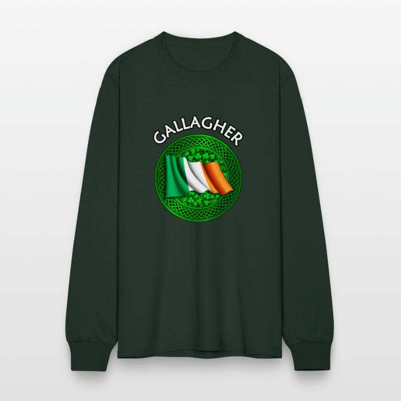 Gallagher Shamrock & Irish Flag
