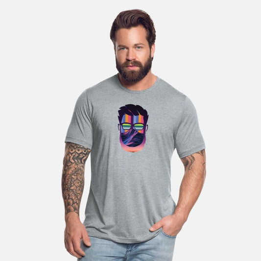 Gaming Retro Mask Man