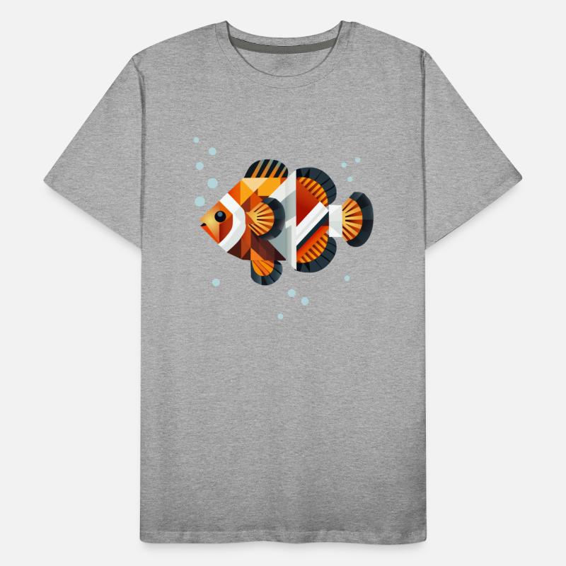Geometric Clownfish - Abstract Underwater World
