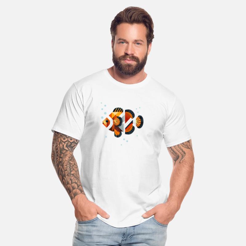 Geometric Clownfish - Abstract Underwater World