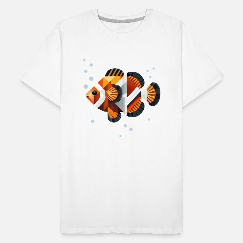 Geometric Clownfish - Abstract Underwater World