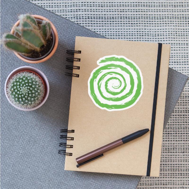 Geometric Shapes. Circle Spiral Shape