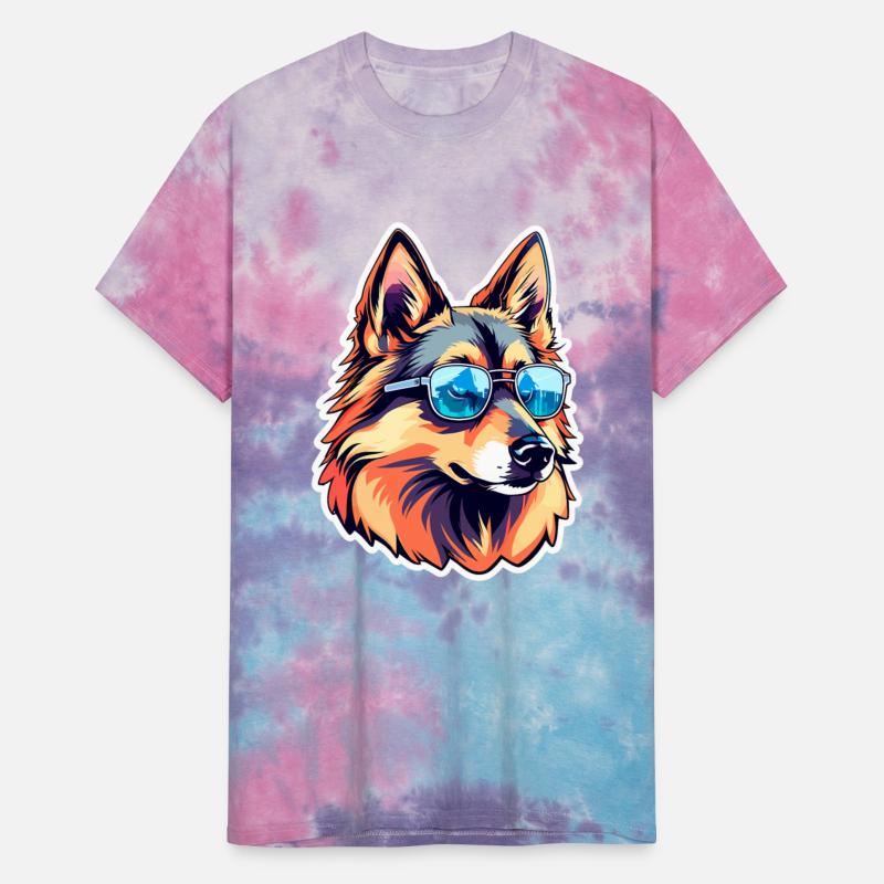 German Shepherd Dog Illustration