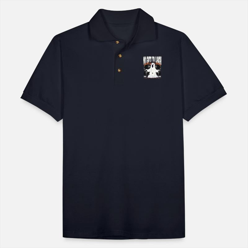 Ghostly Surprise No Guts to Laugh Amidst Skulls