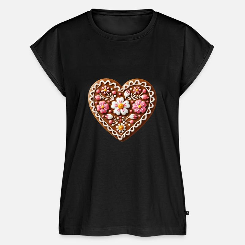 Gingerbread heart: Sweet tradition and love united