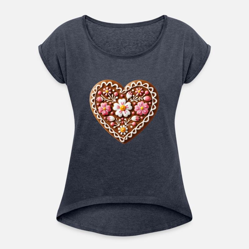 Gingerbread heart: Sweet tradition and love united