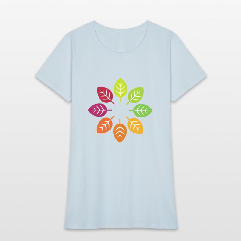 Global warming tree leaf circle