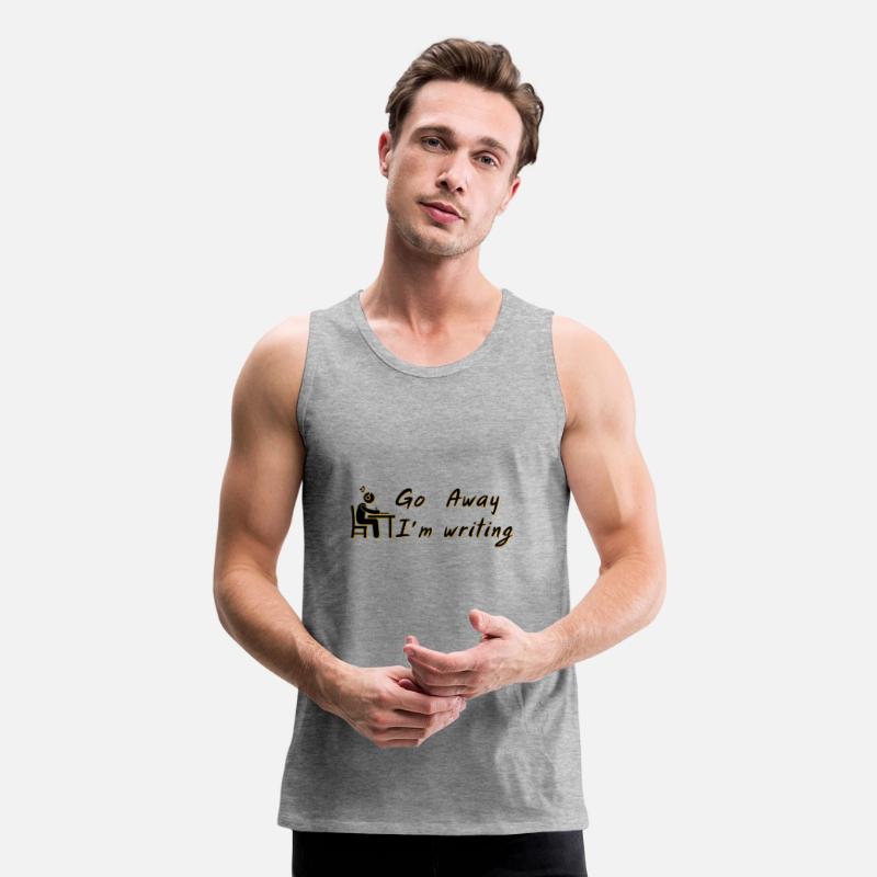 Go Away I'm writing