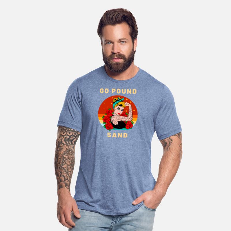 Go Pound Sand – Buff Mom Flexing Tattooed Arm