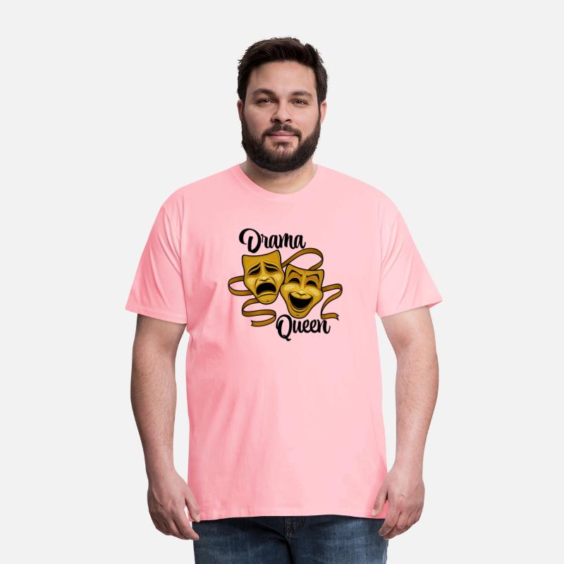 Gold Comedy And Tragedy Theater Masks Drama Queen