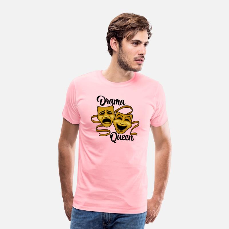 Gold Comedy And Tragedy Theater Masks Drama Queen