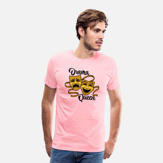 Gold Comedy And Tragedy Theater Masks Drama Queen