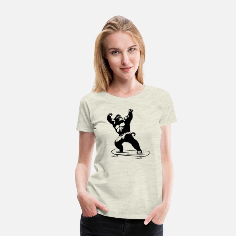 Gorilla Skating