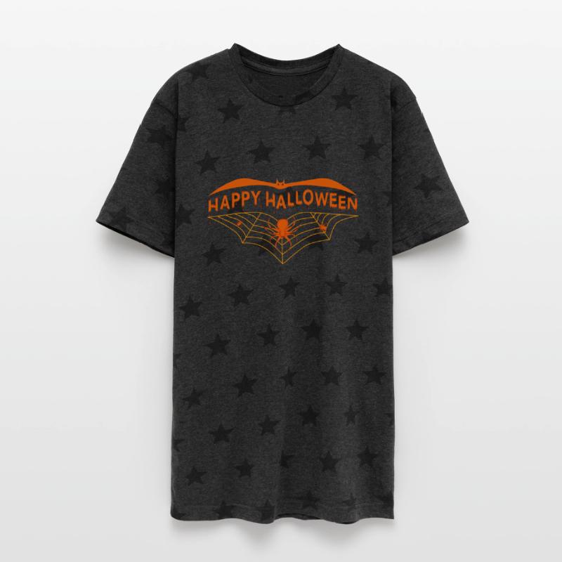 Halloween spiders bats spider web