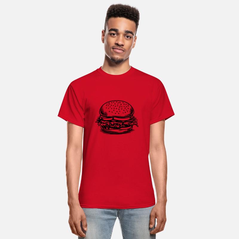 Hamburger Burger Fast Food Cheeseburger