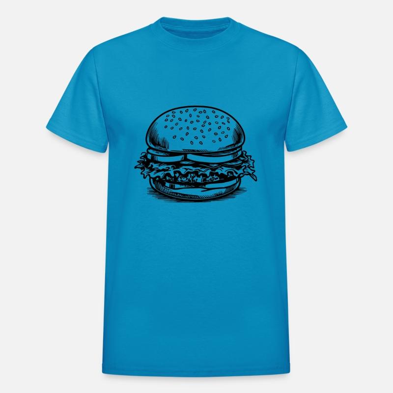 Hamburger Burger Fast Food Cheeseburger