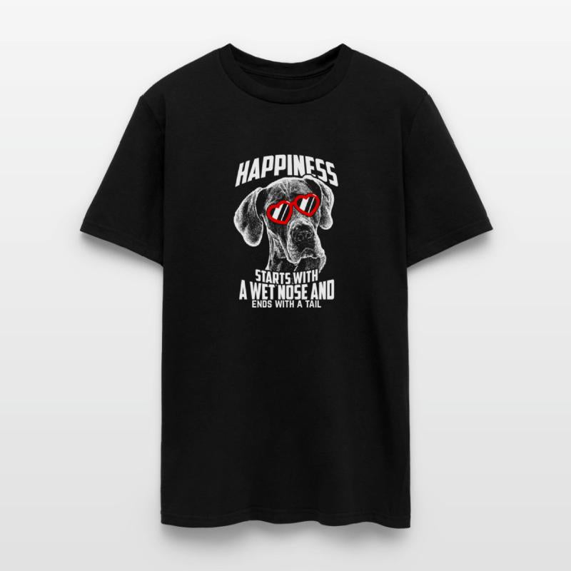 Happiness Starts Great Dane