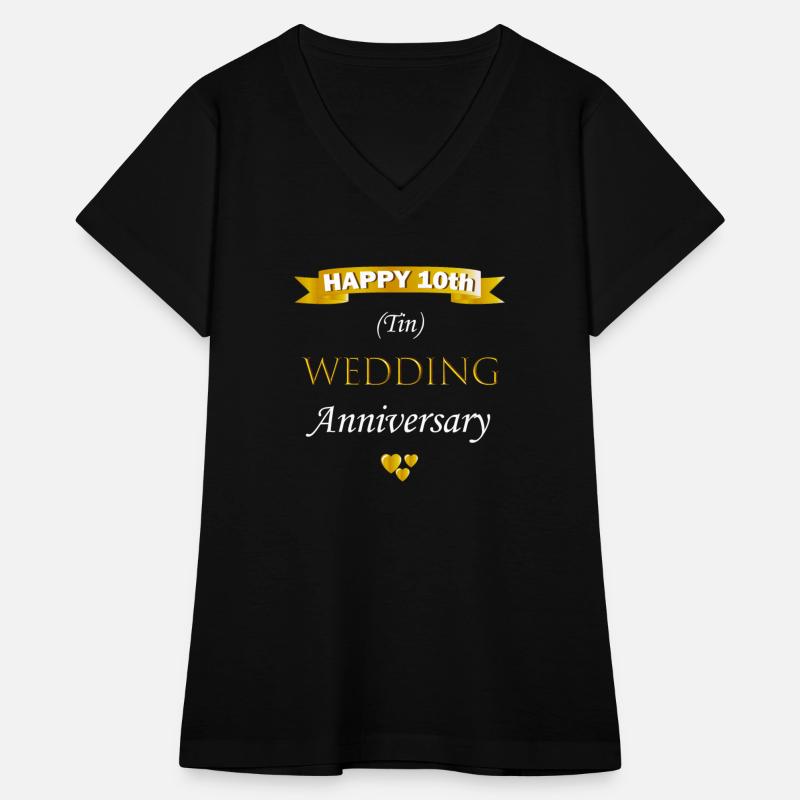 Happy 10th Wedding Anniversary Shirt