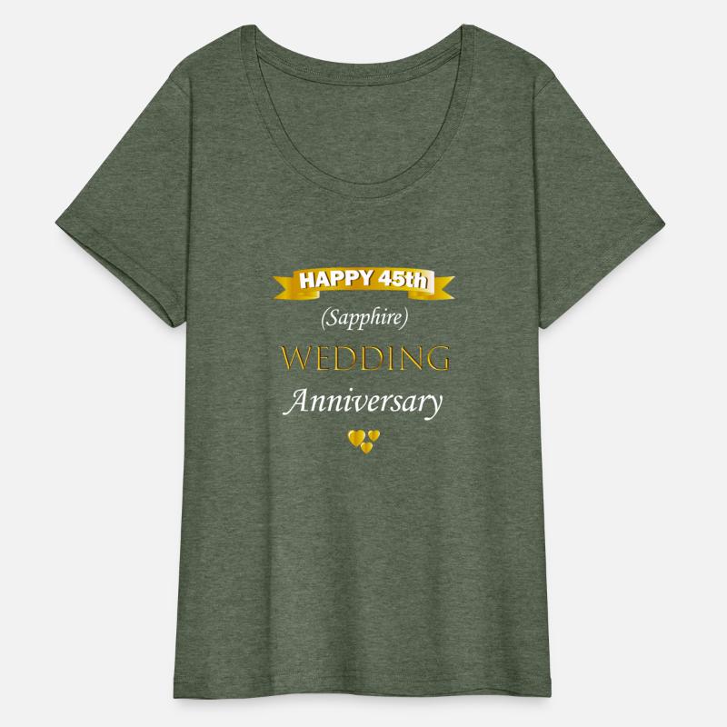 Happy 45th Wedding Anniversary Shirt