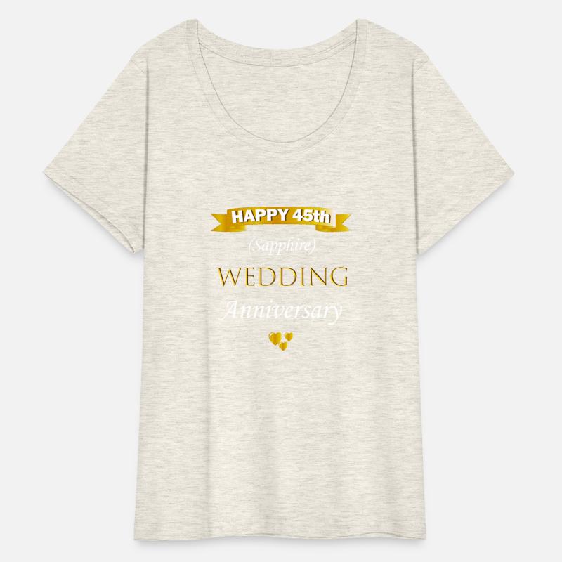 Happy 45th Wedding Anniversary Shirt