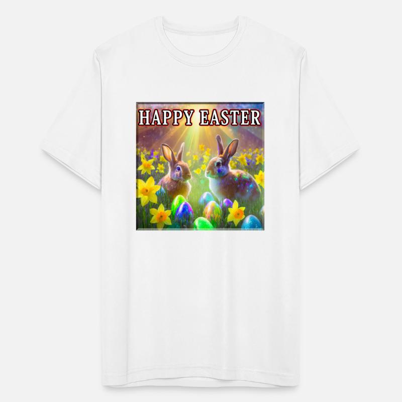 Happy Easter Rabbits - 2