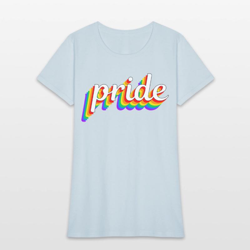 Happy Pride Rainbow Multi Color Gay Lesbian Lgbtq