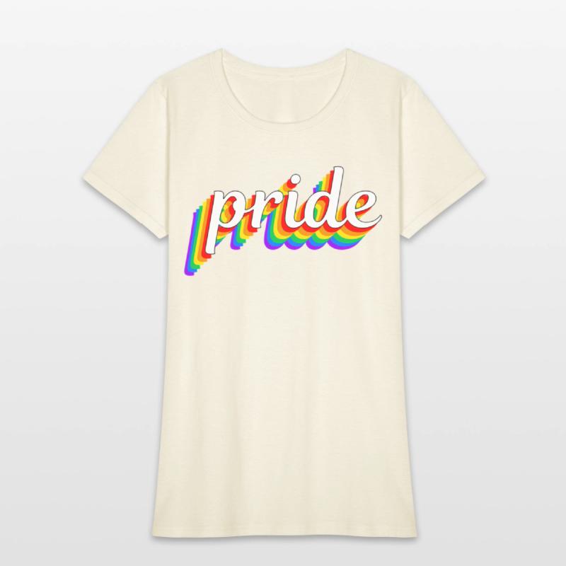 Happy Pride Rainbow Multi Color Gay Lesbian Lgbtq