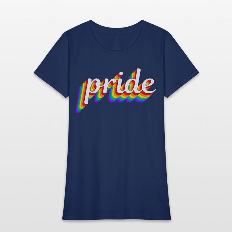Happy Pride Rainbow Multi Color Gay Lesbian Lgbtq