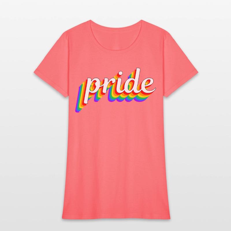 Happy Pride Rainbow Multi Color Gay Lesbian Lgbtq