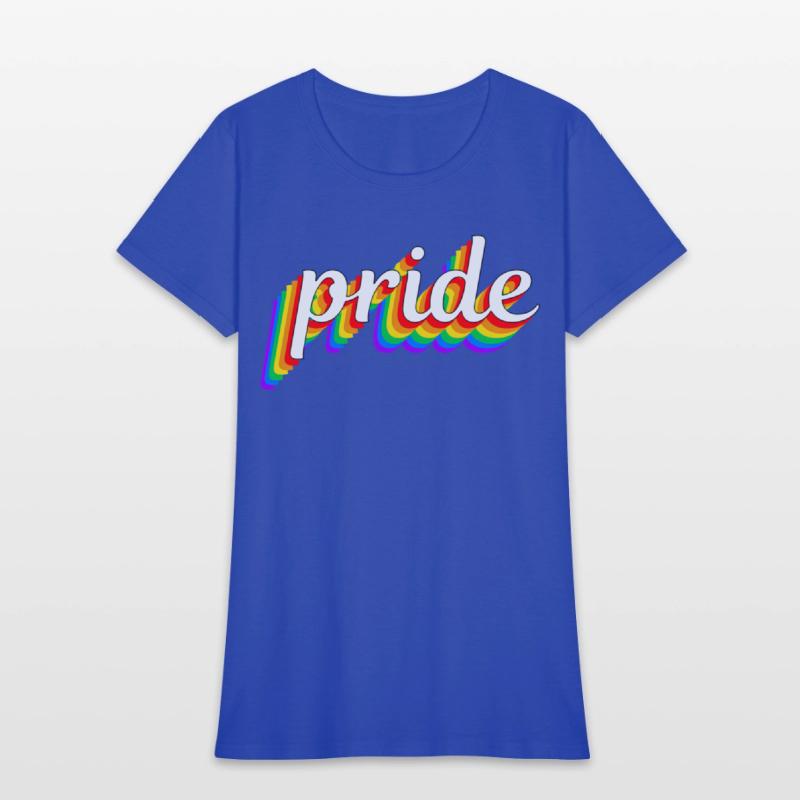 Happy Pride Rainbow Multi Color Gay Lesbian Lgbtq