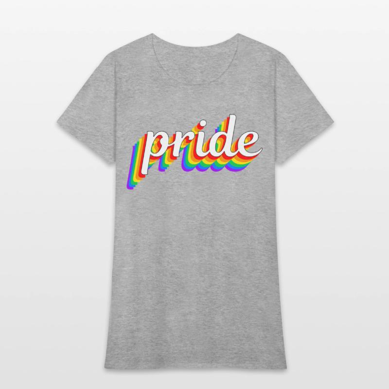 Happy Pride Rainbow Multi Color Gay Lesbian Lgbtq