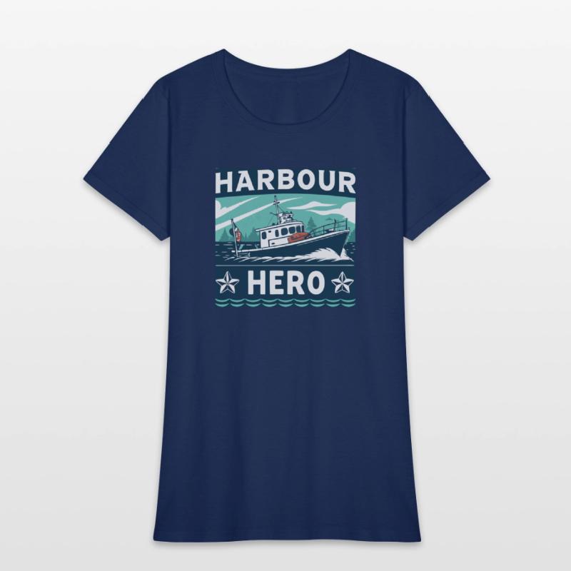 Harbour Hero – Bold Ship Design for sea lovers