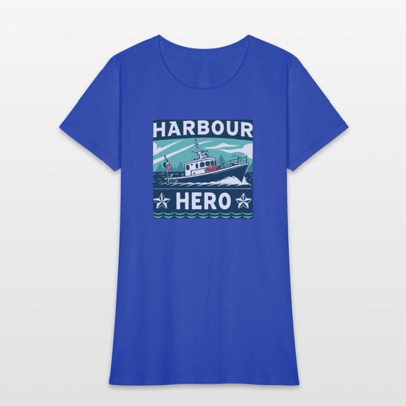 Harbour Hero – Bold Ship Design for sea lovers