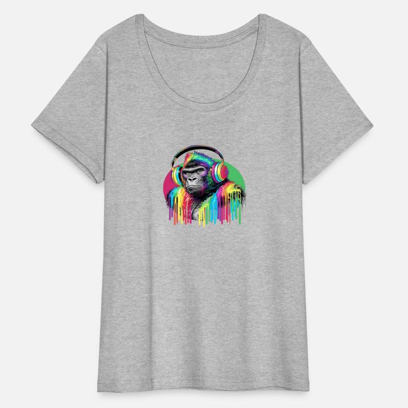 Harmony Beats - Chimpanzee with Headphones Design