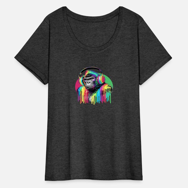 Harmony Beats - Chimpanzee with Headphones Design