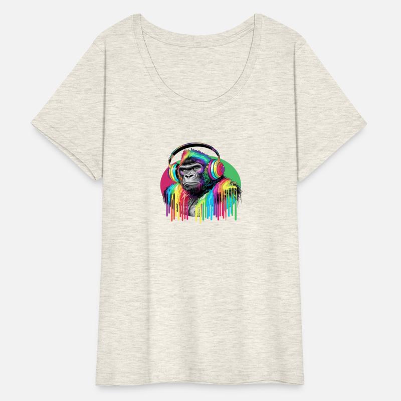 Harmony Beats - Chimpanzee with Headphones Design