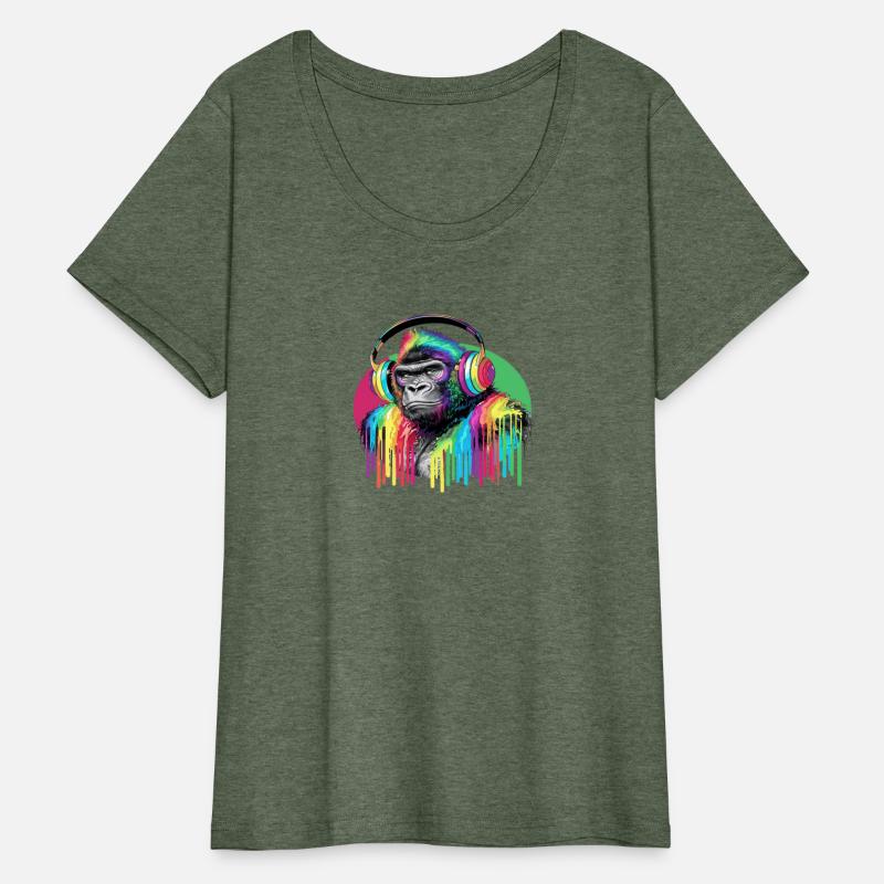 Harmony Beats - Chimpanzee with Headphones Design