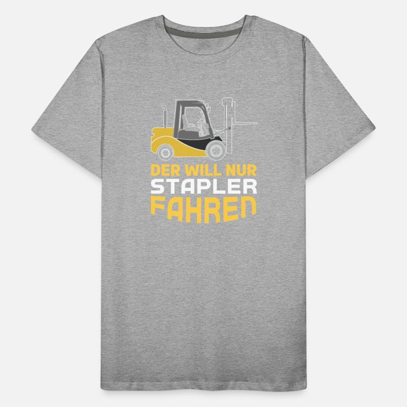 He Wants To Be A Forklift Driver Truck Operator