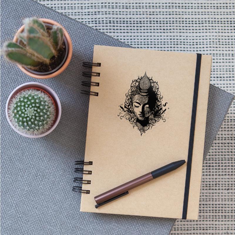 Meditating Buddha Portrait Spiritual Nature