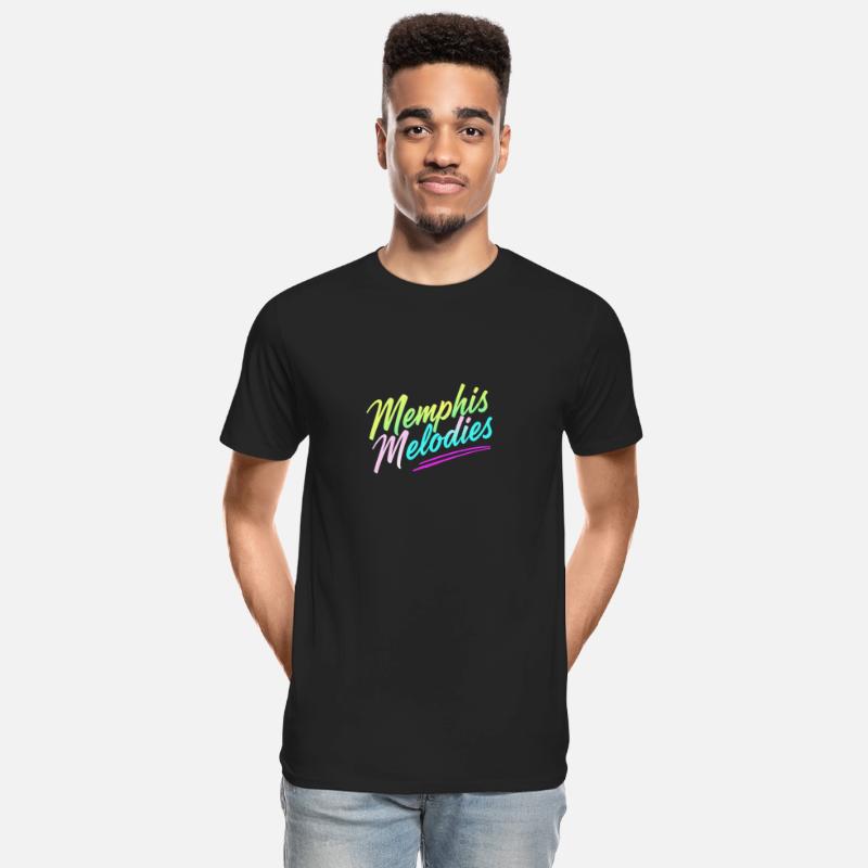 Memphis Melodies Pastel Vibrant Typography Art