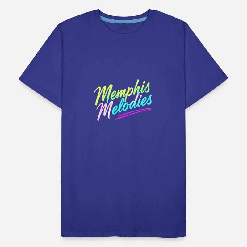 Memphis Melodies Pastel Vibrant Typography Art