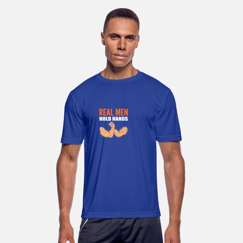 Men Hold Hands Arm Wrestler Gift