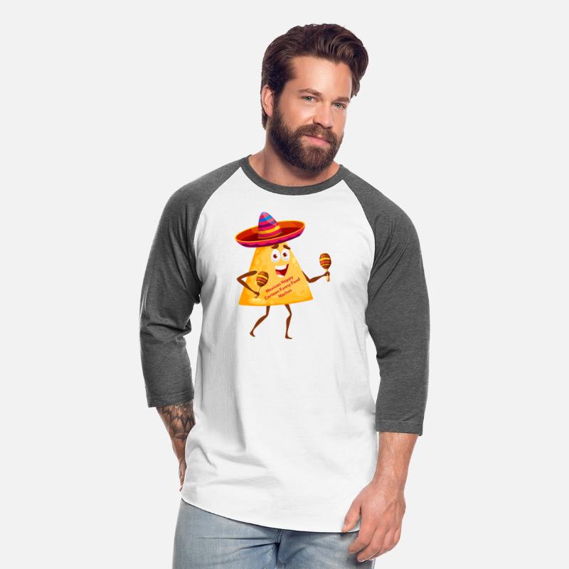 Mexican Happy Cartoon Funny Food Nachos Character
